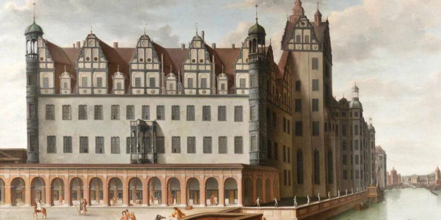 Das Berliner Schloss um 1690, unbekannter Künstler © Stadtmuseum Berlin | Reproduktion: Oliver Ziebe