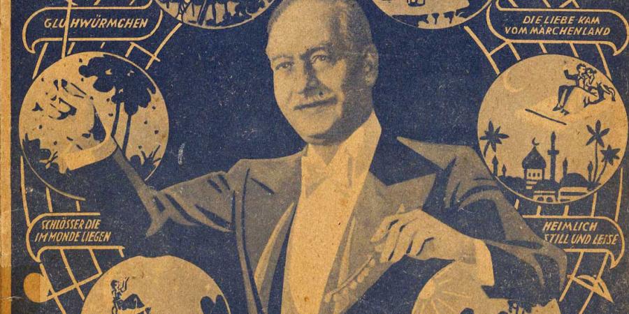 Paul Lincke als Dirigent auf dem Titel des 1940 erschienenen Notenblatt „Ein Abend bei Paul Lincke“