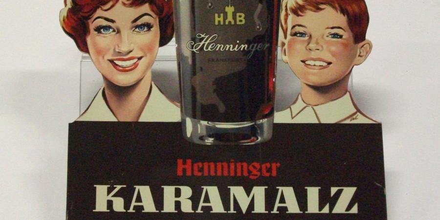 Reklameschild „Henninger Karamalz“, 1958 © Stadtmuseum Berlin