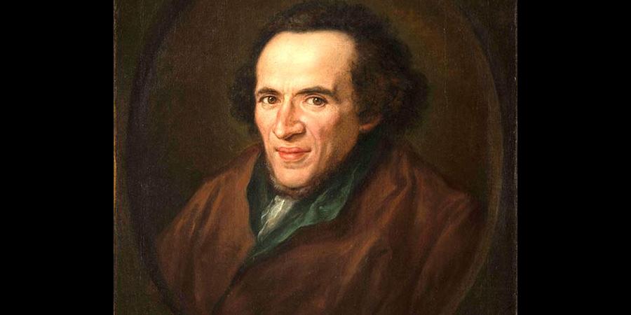 Johann Christoph Frisch, Porträt Moses Mendelssohn, Berlin 1783; Jüdisches Museum Berlin, Inv.-Nr. 2013/355/0, Foto: Roman März.
