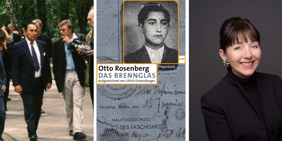 Otto Rosenberg (links), Buchcover, Petra Rosenberg