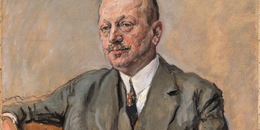 Max Slevogt, Porträt Julius Freund, 1925, Öl auf Leinwand © Stadtmuseum Berlin | Foto: Michael Setzpfandt