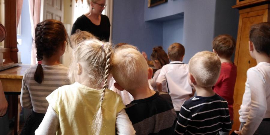 Kinder bei einem Workshop © Stadtmuseum Berlin