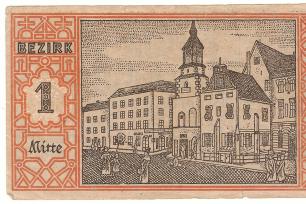 Das alte Berliner Rathaus auf einer Banknote