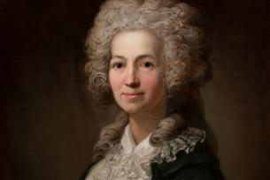 Anton Graff: Bildnis Elisabeth Makaria Nicolai, um 1795