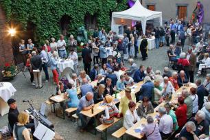 Museumsfest im Hof des Märkischen Museums, 2015 © Stadtmuseum Berlin | Foto: Sandra Weller