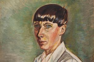 Selbstportrait der Künstlerin Hannah Höch