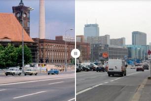 Die Grunerstraße damals und heute