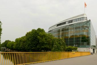 Herkulesbrücke und Konrad-Adenauer-Haus | Jochen Wermann © Stadtmuseum Berlin