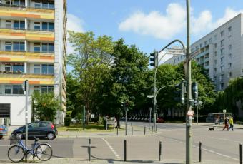 Ecke Singerstraße/Andreasstraße; Friedrichshain | Foto: Jochen Wermann © Stadtmuseum Berlin