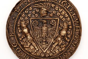 Erstes Stadtsiegel mit Bär, 1280
