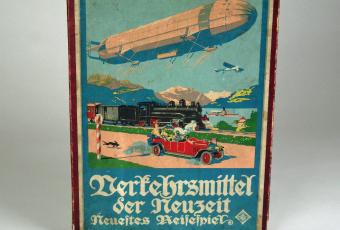 „Verkehrsmittel der Neuzeit“, Otto u. Max Hauser, München, um 1924 © Stadtmuseum Berlin | Foto: Silvia Thyzel