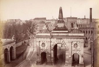 Das Oranienburger Tor 1867