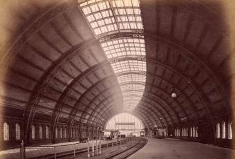 Bahnhof Friedrichstraße 1885