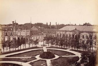 Der Berlin Wilhelmplatz 1884