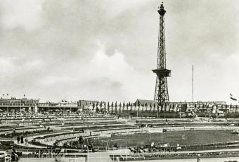 Der Terrassengarten am Funkturm in den 1930er Jahren
