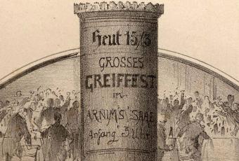 Einladung zum „Großen Greiffest“ © Stadtmuseum Berlin