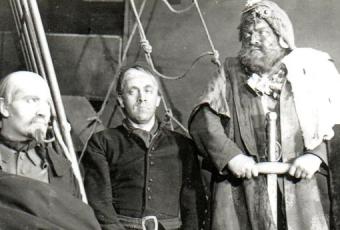 Heinrich George (rechts) als Stoertebekker in „Gewitter über Gottland“ © Stadtmuseum Berlin Foto: Joseph Schmidt