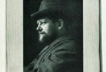 Selbstbildnis von Heinrich Zille, Druckgrafik von 1894 © Stadtmuseum Berlin