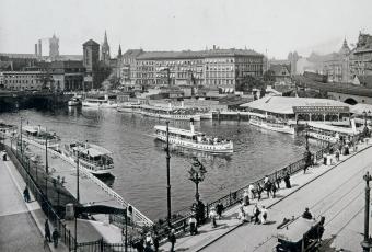 Die Jannowitzbrücke 1906