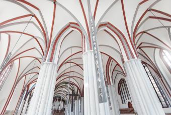 Gewölbedecke der Nikolaikirche ©  Stadtmuseum Berlin | Foto: Cornelius M. Braun