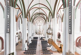 Innenansicht der Nikolaikirche ©  Stadtmuseum Berlin | Foto: Cornelius M. Braun