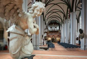 Innendetail der Nikolaikirche © Stadtmuseum Berlin | Foto: Michael Setzpfandt