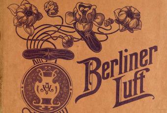 Notenblatt zu Paul Linckes „Berliner Luft“ (Titelblatt), Marschlied aus der gleichnamigen Operette, Berlin 1904 © Stadtmuseum Berlin | Reproduktion: Friedhelm Hoffmann