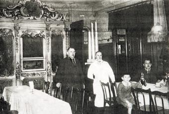 Orchestrion „Fratihymnia“ im Berliner Restaurant „Genua“, um 1925