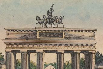 Unbekannter Künstler: Das Brandenburger Thor in Berlin, um 1830 © Stadtmuseum Berlin