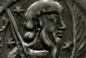 Brakteat, Jaxa Fürst von Köpenick, zwischen 1150 und 1160 © Stadtmuseum Berlin