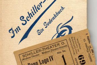  Gedenkbüchlein des Schiller-Theaters, 1903 © Stadtmuseum Berlin