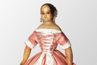 Puppe, Typ Queen Victoria, um 1840 © Stadtmuseum Berlin | Foto: Antje Lode