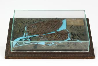 Modell der Residenzstadt Berlin/Cölln nach dem Memhardtschen Plan © Stadtmuseum Berlin