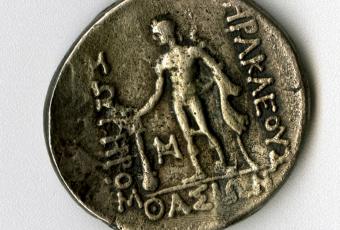 Tetradrachme, Insel Thasos 146 v.u.Z., in einem Nachguss des 17.Jahrhunderts © Stadtmuseum Berlin