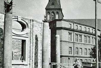 Wiederaufbau des Ephraim-Palais, Sommer 1986
