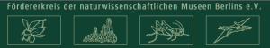 Logo des Förderkreis der naturwissenschaftlichen Museen Berlins e. V.