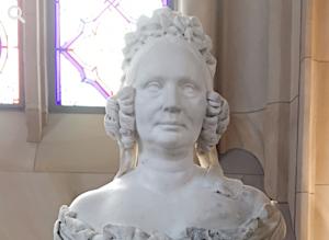 Das Selbstbildnis der Anna von Kahle in der Friedrichswerderschen Kirche.