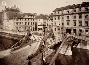 Die Berliner Jungfernbrücke, 1904 © Stadtmuseum Berlin | Foto: Max Missmann | Reproduktion: Christel Lehmann