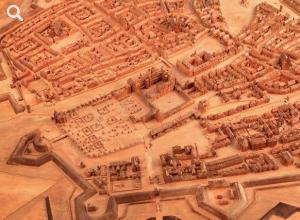 Modell der Residenzstädte Berlin, Cölln und Friedrichswerder um 1690 © Stadtmuseum Berlin