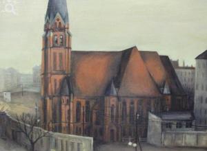 Gemälde der Versöhnungskirche von Eva Schwarz-Winde