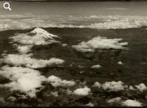 Blick aus dem Flugzeug, Kolumbien 1973