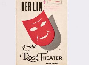 Druck „Berlin spricht vom Rose-Theater“