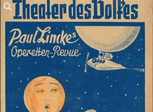 Programmheft zu Paul Linckes „Frau Luna“ am Theater des Volkes, Berlin 1941 © Stadtmuseum Berlin | Reproduktion: Friedhelm Hoffmann
