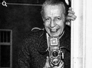 Harry Croner mit Kamera