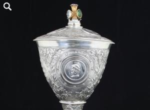 Carl Vogel: Ehrenpokal für Ernst Ludwig Heim, Silber, Berlin, 1822 © Stadtmuseum Berlin