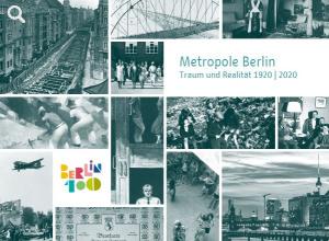 Titel der Publikation „Metropole Berlin“