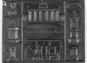 Neujahrsplakette 1815, KPEG Berlin © Stadtmuseum Berlin | Foto: Oliver Ziebe