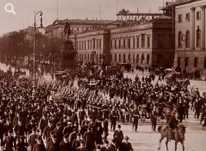 Wachaufzug Unter den Linden, 1905 © Stadtmuseum Berlin | Foto: Max Missmann | Reproduktion: Christel Lehmann