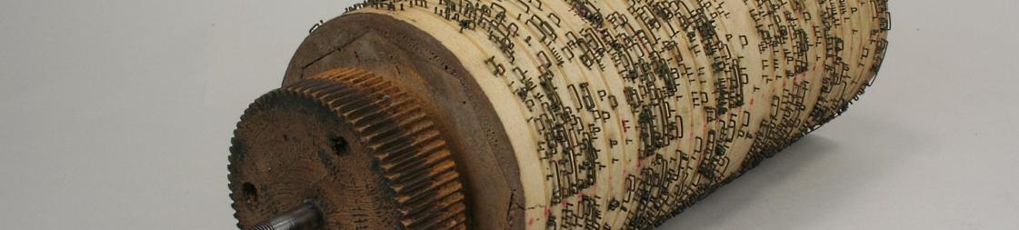 Detail eines mechanischen Musikinstruments